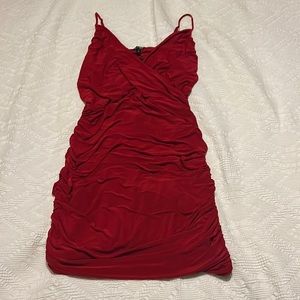 Fashion Nova Dress/ Red / Size XL